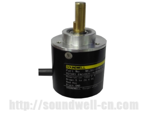 ME28 metal shaft incremental magnetoelectric encoder