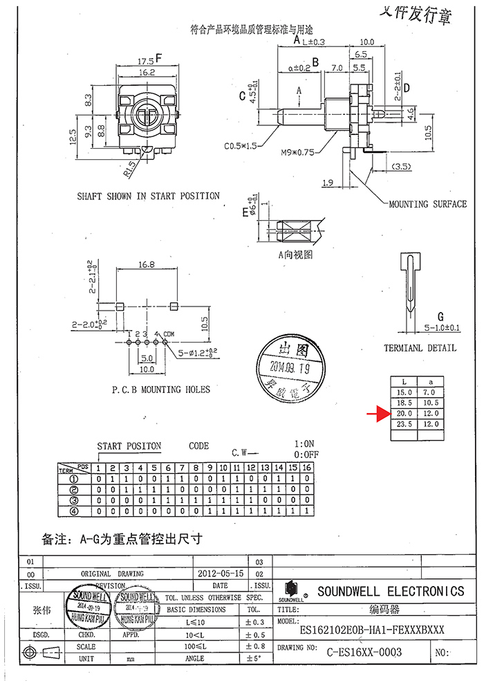 ES16絕對編碼器規(guī)格書